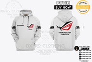 Jaket Sweater Hoodie GAMING ROG FREE NAME