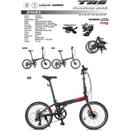 TRS Congo 20" Folding Bike 1x8speed