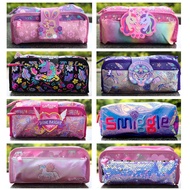 In Stock Australian Smiggle Pencil Case Primary and Secondary School Students Stationery Boys and Girls Tutorial Zipper Bag School Graduation Gift