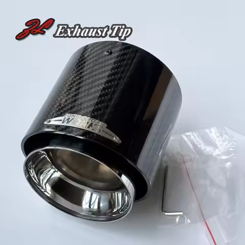1 Pcs for Mini Cooper F54 F55 F56 F57 R56 R57 R58 R59 R60 R61 Carbon Fiber Exhaust Tip Exhaust Pipe