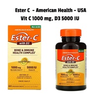 Ester C USA Vit C 1000mg Vit D3 5000 IU contains 60 tablets/Vitamin C1000mg