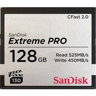 SanDisk Extreme Pro ® 2.0 128GB CFast 記憶卡 讀525/寫450 公司貨