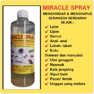 Refill MIRACLE SPRAY (Pembasmi serangga) hapuskan lalat semut lipas pijat anai-anai kutu labah-labah