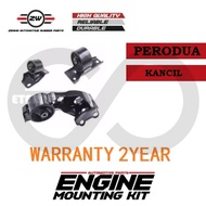 ZW PERODUA KANCIL 660 / 850 , L2 Turbo , L5 Turbo ENGINE MOUNTING KIT SET