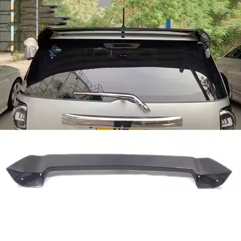 Carbon Fiber Car Tail Wing Rear Spoiler Assembly For Toyota rumion Modified New Style Auto Accessori