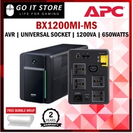 APC UPS BX1200MI-MS Back-UPS 1200VA, 230V, AVR, 4 universal & 1 IEC outlets Battery Backup
