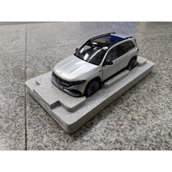 [Ready Stock 1] 1/18 Original Factory Mercedes-Benz EQB Car Model Silver, Brand New, Only Opened to 
