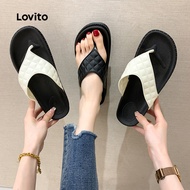 Casual Plain Increase Height Flip Flops Wear Outside Stylish And Minimalist Flat Sandals for Women L