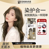 【大马现货100%正品】H5染发膏无氨水纯植物染护一体居家染发剂 H5 Hair Color natural plant hair dye popular hair color 植物染发膏