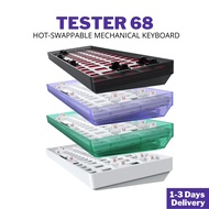 CIY Tester 68 GK68 Hotswappable 65% Barebones Mechanical Keyboard Kit Bluetooth Tester68 TES68