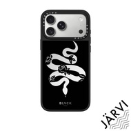 CASETiFY | BLVCK Floral Snake Case-Black [BLVCK] For iPhone Samsung Authentic