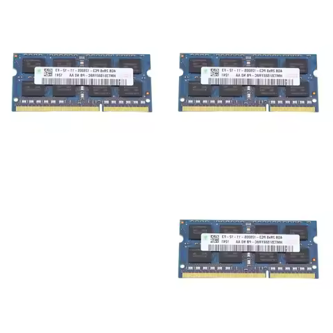 AP-3X For Hynix DDR3 4GB Laptop RAM Memory 1600Mhz PC3 12800 2RX8 1.5V 16 IC SODIMM Memory Only For 
