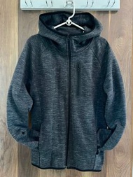 Grey Texture Hoodie Windbreaker 運動外套 滑雪保暖外套 運動衛衣 有帽衛衣 滑雪風衣 休閒外套 風褸  sweatshirt / zipped jacket skija
