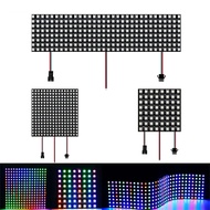8x8 16x16 8x32 WS2812 Led Digital matrix Panel Lights WS2812 Addressable Spliceable module Screen 5V