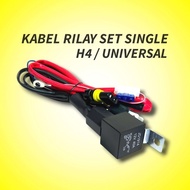 Relay Cable Set H4 Single Universal H11 H1 H7 Branch 1