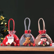 Christmas Gift Bag Candy Bag Christmas Decoration Small Gift Bag Christmas Eve Apple Packaging Box Handbag Candy Jar Christmas Fruit Bag