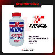 NATIONAL BRAKE FLUID NATIONAL SMALL DOT-3
