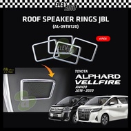 Toyota Alphard / Vellfire ANH30 2016-2021 Roof Speaker Ring JBL 4pcs (AL-09T8120)