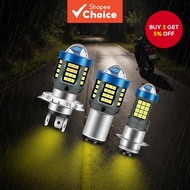 66SMD LED Headlight H4 BA20D P15D | 3000LM Dual Color High/Low Beam 12V-80V for Electric Scooters  6