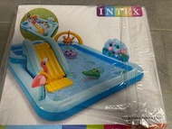 INTEX 兒童充氣滑梯泳池(大）不議價