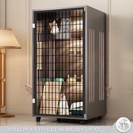 Byto Cat Villa Cat Cage Household Indoor Super Large Free Space Cat House Solid Wood Cat Cabinet Cat