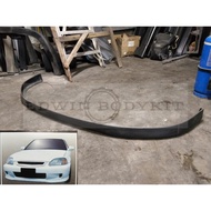 Honda Civic EK99 Type R Front Skirt Bodykit PU depan skirt lip ek 99