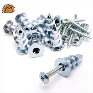 30 PCS Zinc Self-Drilling Drywall/Hollow-Wall Anchor Kit with Screws Metal Drywall Screws