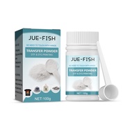 Jue-Fish Transfer Powder 100g/3.5oz Fine Hot Melt Adhesive Powder DTF Hot Melt Adhesive Powder For A