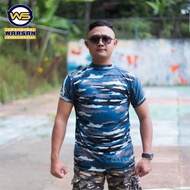 Auri Striped T-shirt/Indonesian National Air Force Army T-shirt/Air Force Army T-shirt