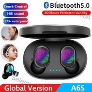 My Selection A6S Wireless Earphone for Airdots Earbuds Bluetooth 5.0 TWS Headsets Noise Reduction MI