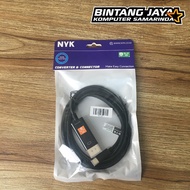 NYK USB Type C Male to DP Display Port Male Converter Adapter Cable