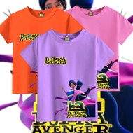 Popular Tv Series Cartoon Burka Avenger T-Shirt for Girls