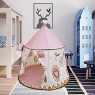 [Finevips1] Princes Princess Kids Play Tent Child Castle Play Tent for Children Birthday