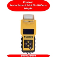Battery Tester DIG 12V 1400CCA ERBTP14 Krisbow Battery Tester Print 50-1400cca Erbtp14