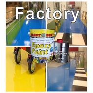 DIY👩‍🔧 5L ( EPOXY Heavy Duty ) Cat Lantai Epoxy/ Epoxy Floor Paint Water Proofing / Epoxy Floor Coating/Cat Lantai