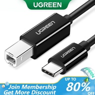 UGREEN USB C to USB Type B 2.0 Cable For New MacBook Pro HP Canon Brother Epson Dell Samsung Printer