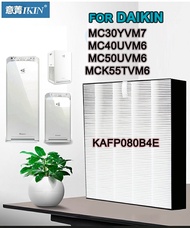 ชุดแผ่นฟอกอากาศ HEPA และคาร์บอน สำหรับ DAIKIN 4 รุ่น MC30YVM7 MC40UVM6 MC55UVM6 MCK55TVM6  (รหัสแผ่น