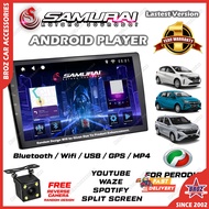 [PERODUA] SAMURAI KATANA Kereta Android Player 9 10 inch 2+64 GB 4 Core RAM ROM Car Multimedia MP5 P
