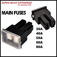 1 PCS Main Fuse 30A 40A 50A 60A 80A Proton Wira / Perdana