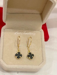 Anting clover emas muda 1 gram