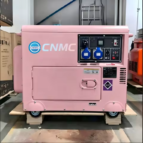Silent Diesel Generator 3KW 5KW 6KW 8KW 10KW Diesel Generator 110V 220V 380V CE Certified Lightweigh