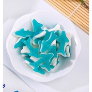 Shark Gummy Building Block Gummy Caterpillar Gummy Happy Trendy Gummy Building Block Fruit Flavor qq