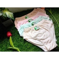 Grand triple 12pcs adult panties /Wanita Pregnant women's panties jumbo panties m-xxxl/cd apple