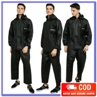 Men's Raincoat Women's Batik Jacket and Pants Set UH144 Axio Rubber Raincoat Ax-662
