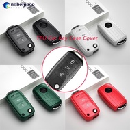 NOBELJIAOO TPU Car Flip Key Case Cover Shell For VW Volkswagen Golf 7 MK7 3 4 5 6 6r K5N4
