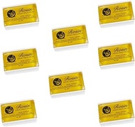 Natural Violin Rosin 8 pack Violin Rosin Light Low Dust Resin Suit for Violin Viola and Cello