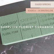 [BACA DESKRIPSI] floral foam basah / oasis basah / foam bunga asli/ foam bunga oasis/oasis spring /f