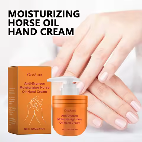 Moisturizing Horse Oil Hand Cream Anti Chapping Hydrating Soften Anti Cracked Soothing Dry Rough Nou