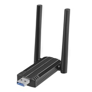 อะแดปเตอร์ WiFi USB3ไร้สาย2.4G/5GHz AX1808 WiFi6 RTL883ที่รองรับ Bluetooth5.0