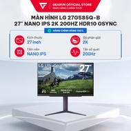 LG 27GS85Q-B 27 Monitor" Nano IPS 200Hz HDR10 Gsync for gaming